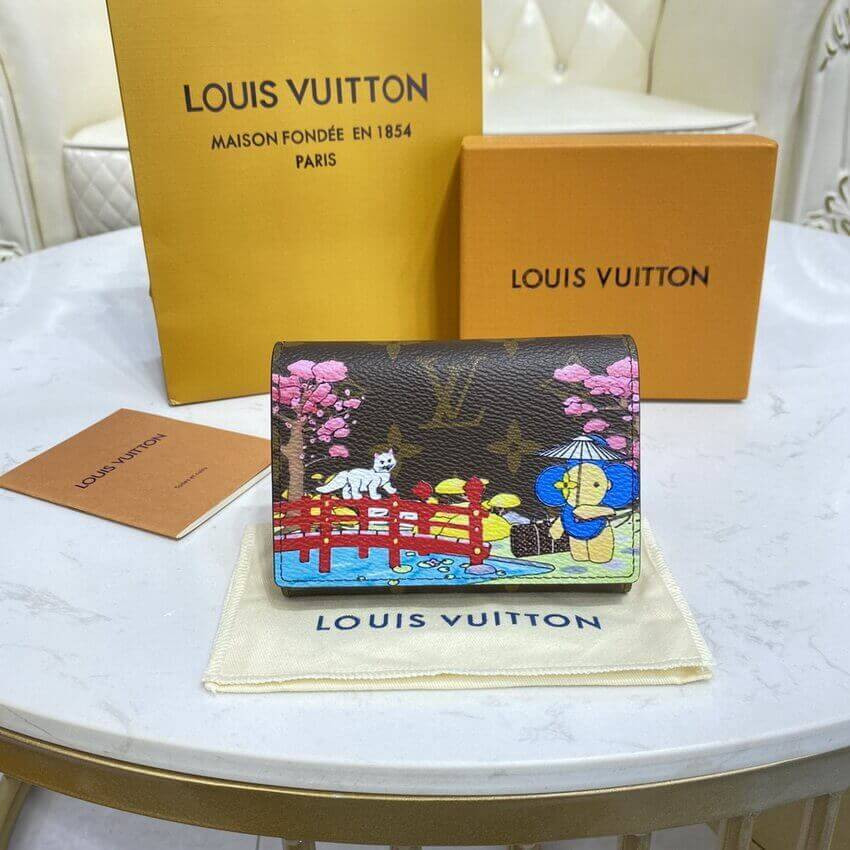 Louis Vuitton Monogram Canvas Victorine Wallet M80873