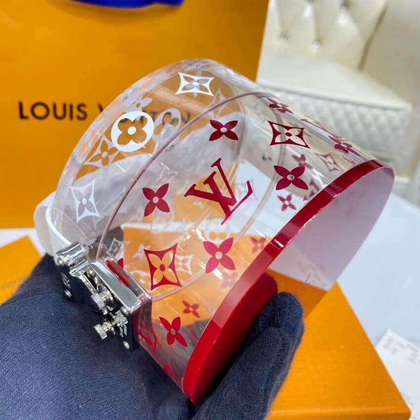 Louis Vuitton Plexiglass Scott Box Red GI0204