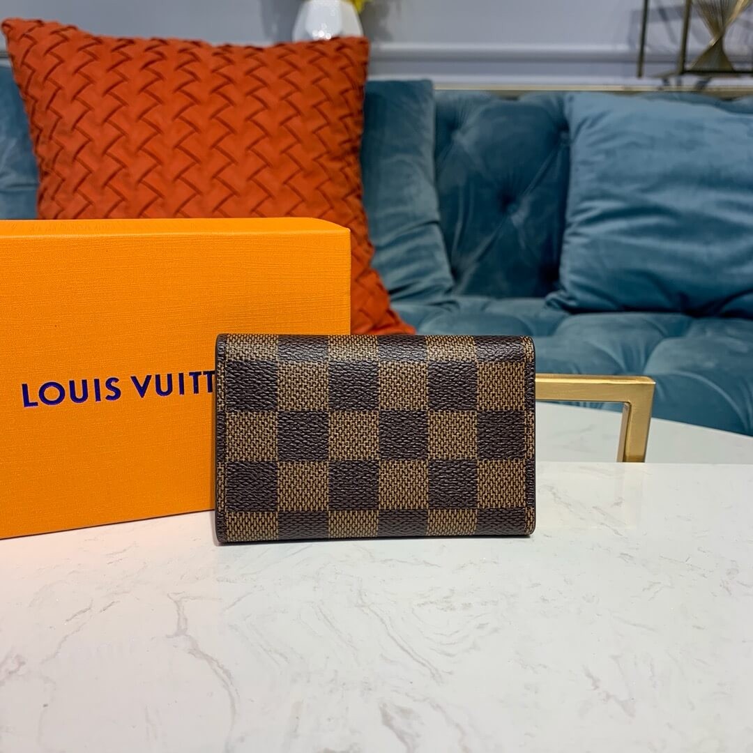 Louis Vuitton Damier Ebene 6 Key Holder N41624