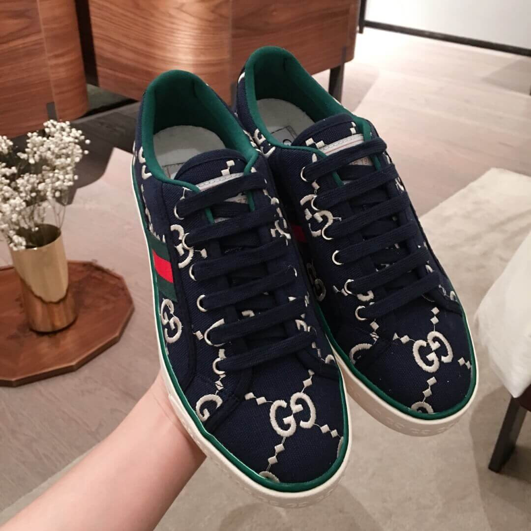 Gucci Tennis 1977 Sneaker 606110 Blue