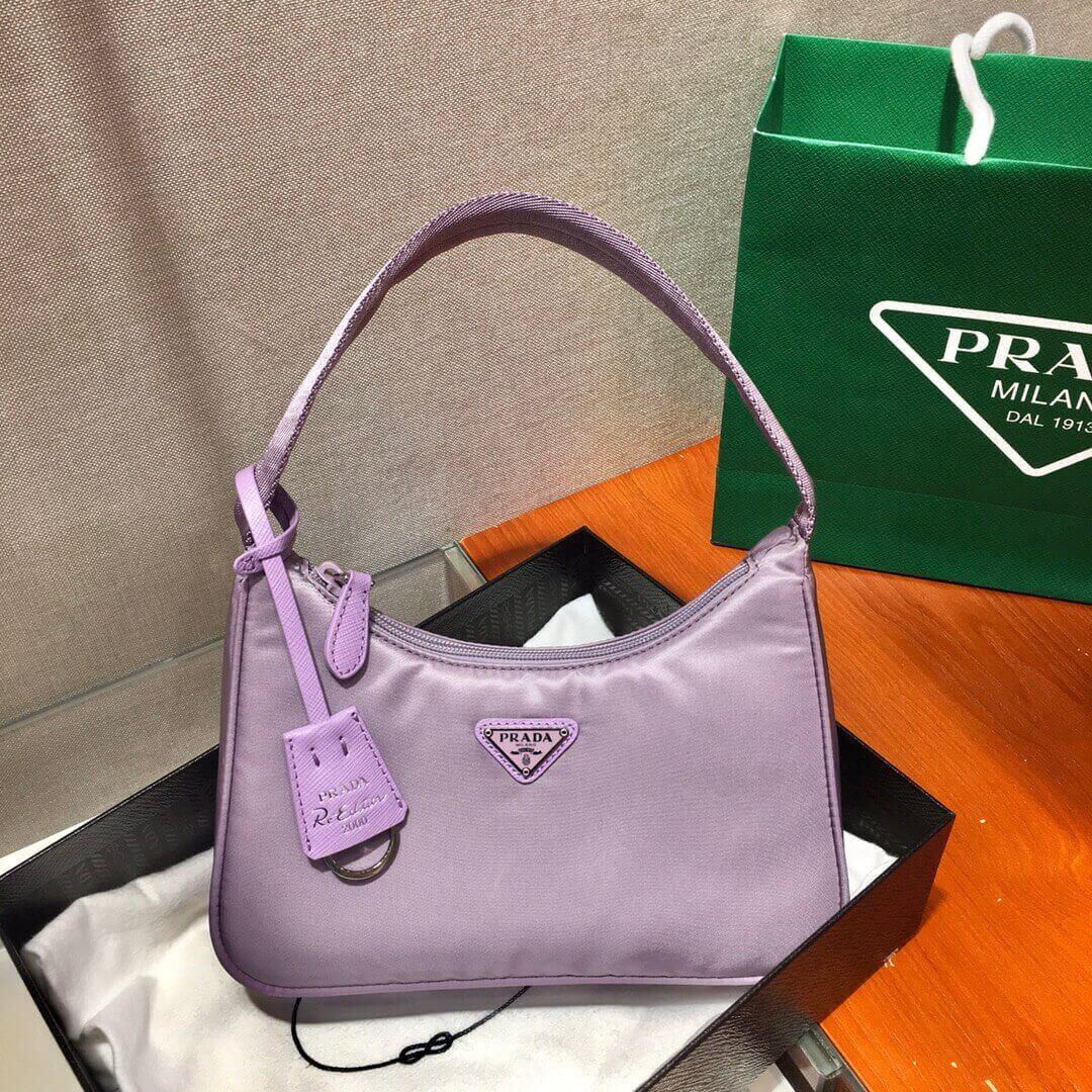 Prada Re-Edition 2000 Nylon Hobo Bag 1NE515