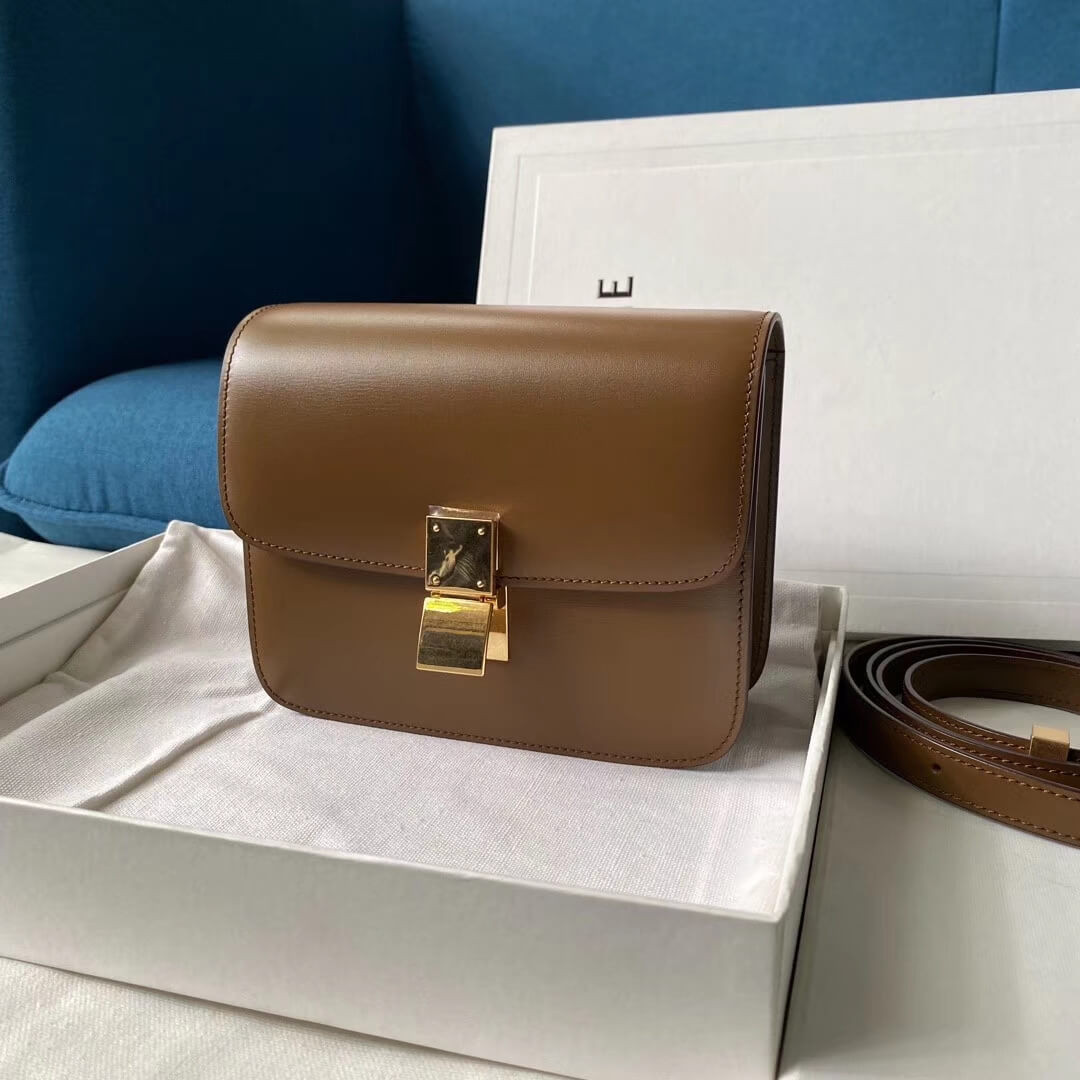 Celine Teen Classic Bag in Box Calfskin 192523