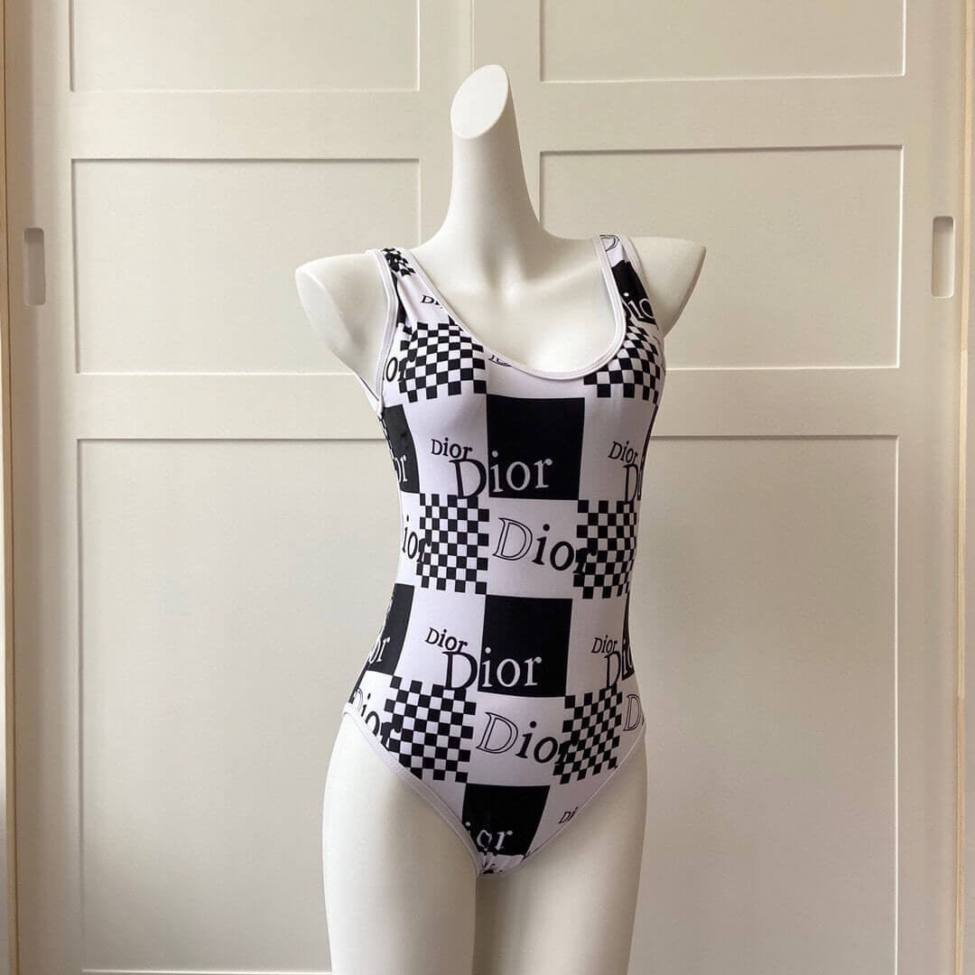 Dior Check One-Piece Swimsuit 259468