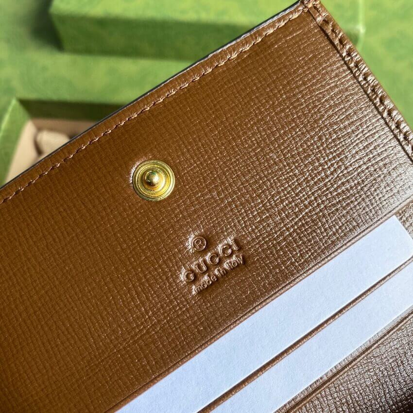 Gucci Valentines Day Card Case Wallet 648848