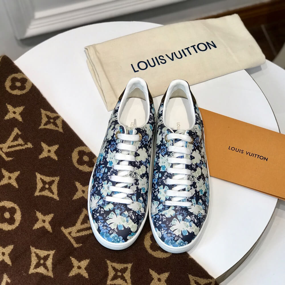 Louis Vuitton Leather Printed Frontrow Sneaker 1A5N7W