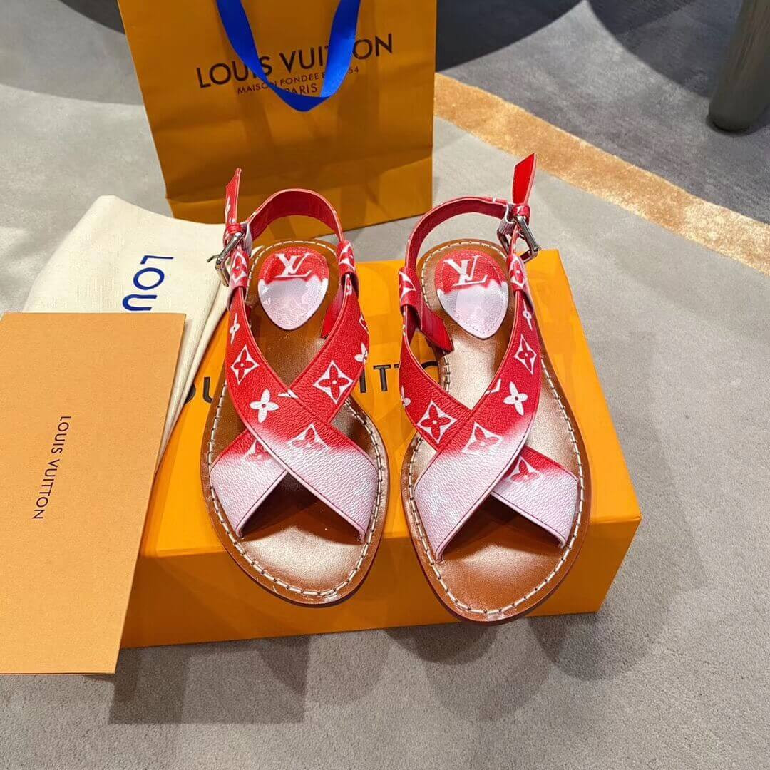 Louis Vuitton LV Escale Palma Flat Sandal 1A7TPG