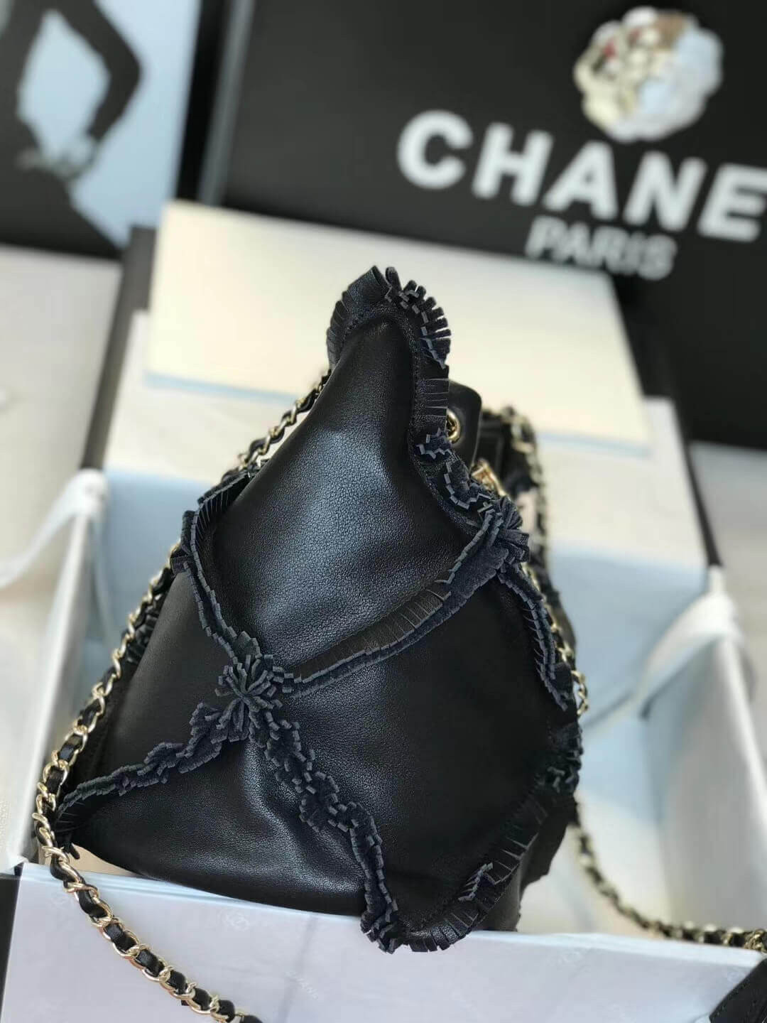 Chanel Drawstring Bag AS1503
