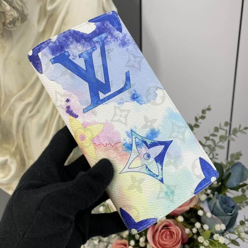 Louis Vuitton Multicolor Brazza Wallet M80457