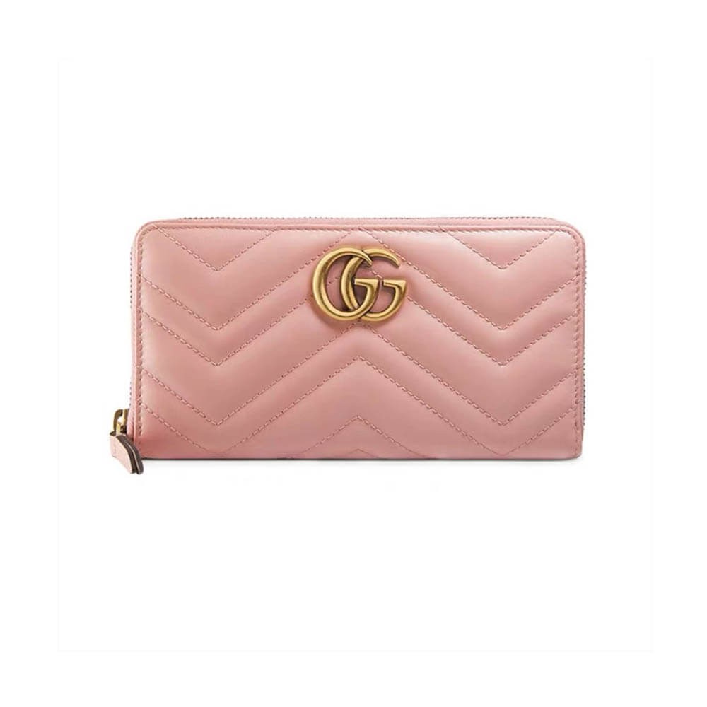 Gucci GG Marmont Zip Around Wallet 443123