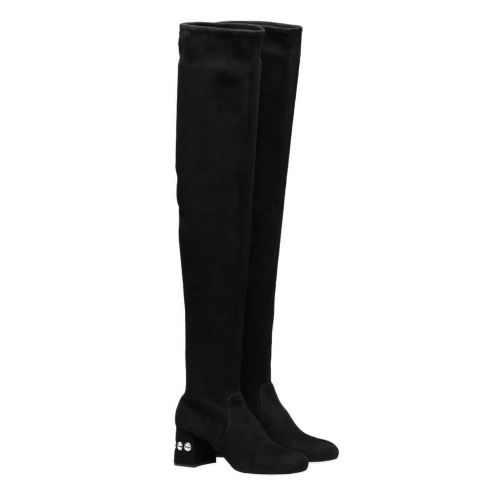 Miu Miu Hight Suede Boots 5W678C