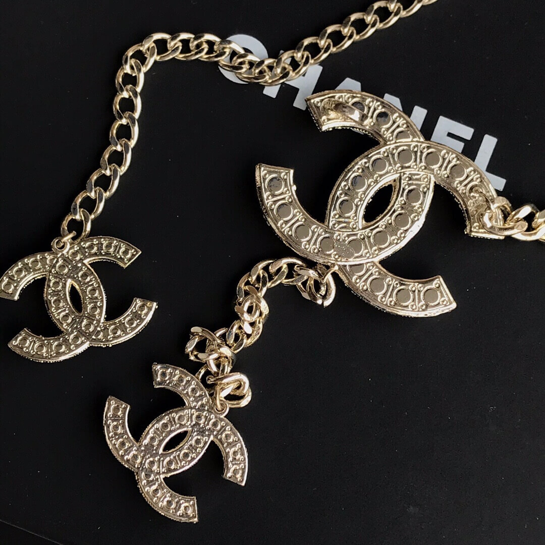 Chanel CC Logo Chain Belt 460976