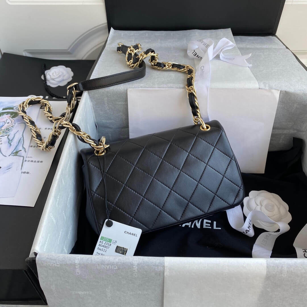 Chanel Lambskin Medium Flap Bag AS2318