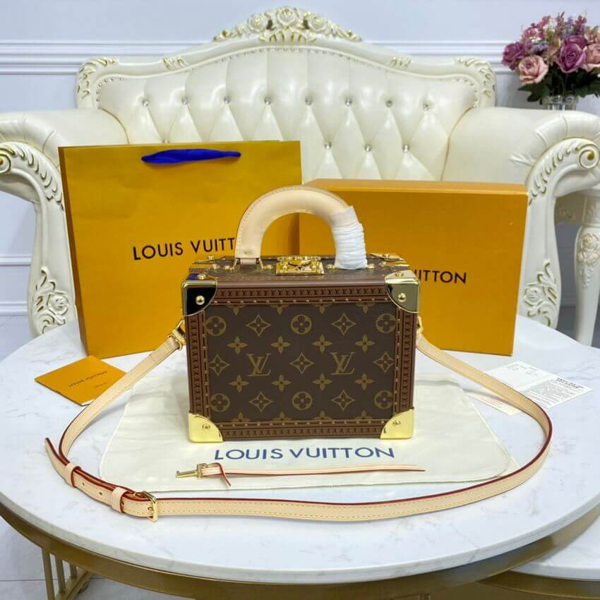 Louis Vuitton Monogram Valisette Tresor M45673