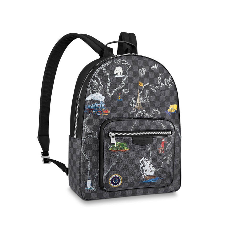 Louis Vuitton Damier Graphite Josh Backpack N40199