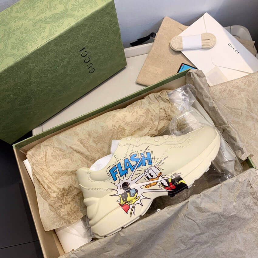 Disney x Gucci Donald Duck Rhyton Sneakers 646506