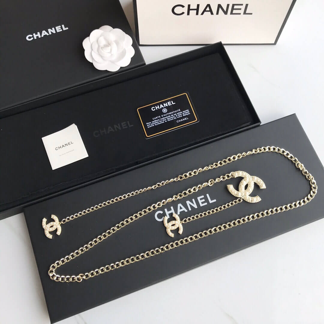 Chanel CC Logo Chain Belt 460976