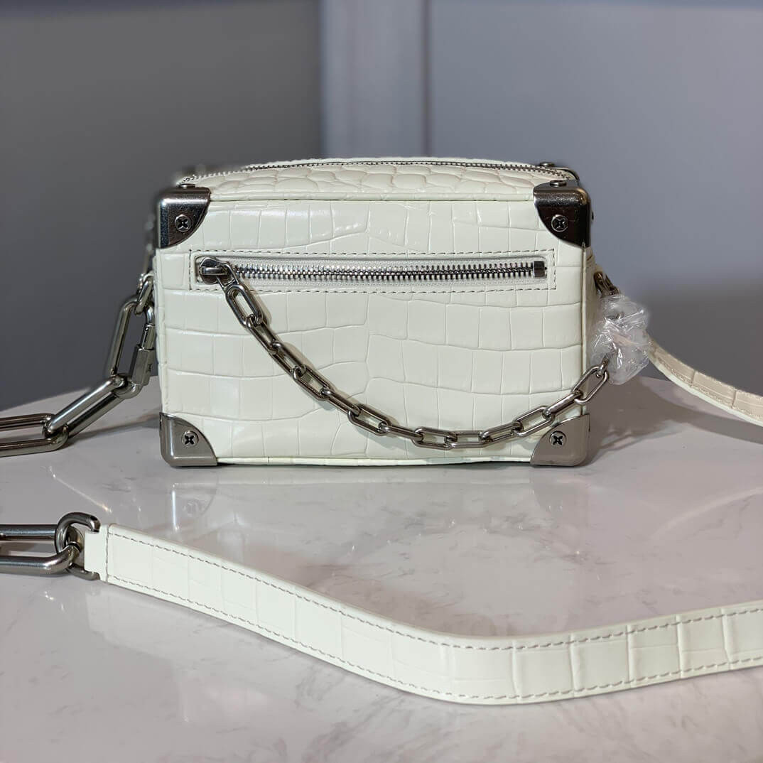 Louis Vuitton Crocodilien Mat Mini Soft Trunk M44480