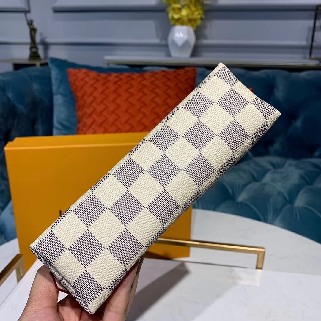 Louis Vuitton Damier Azur Cosmetic Pouch N60024