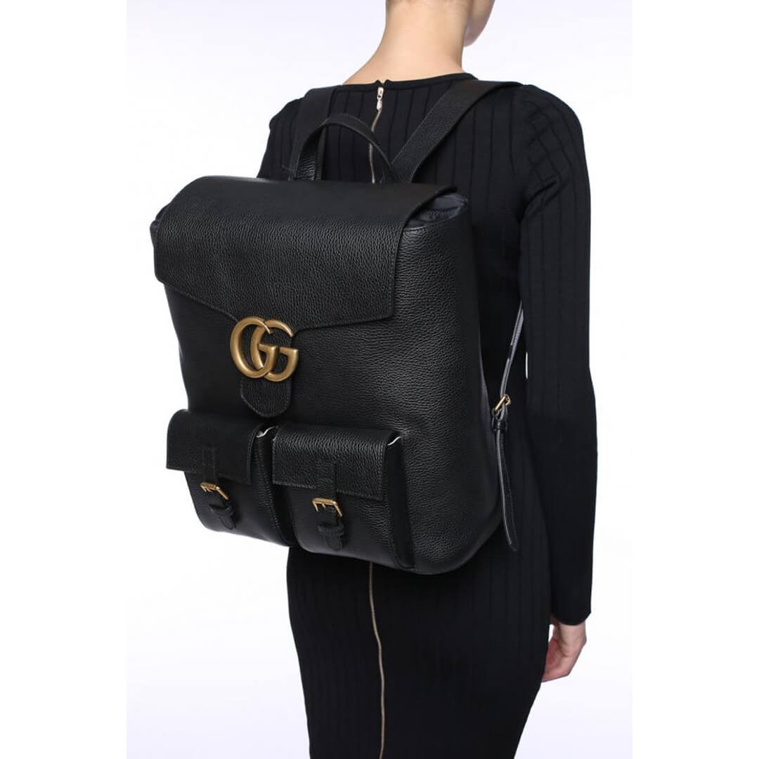 Gucci GG Marmont Leather Backpack 429007