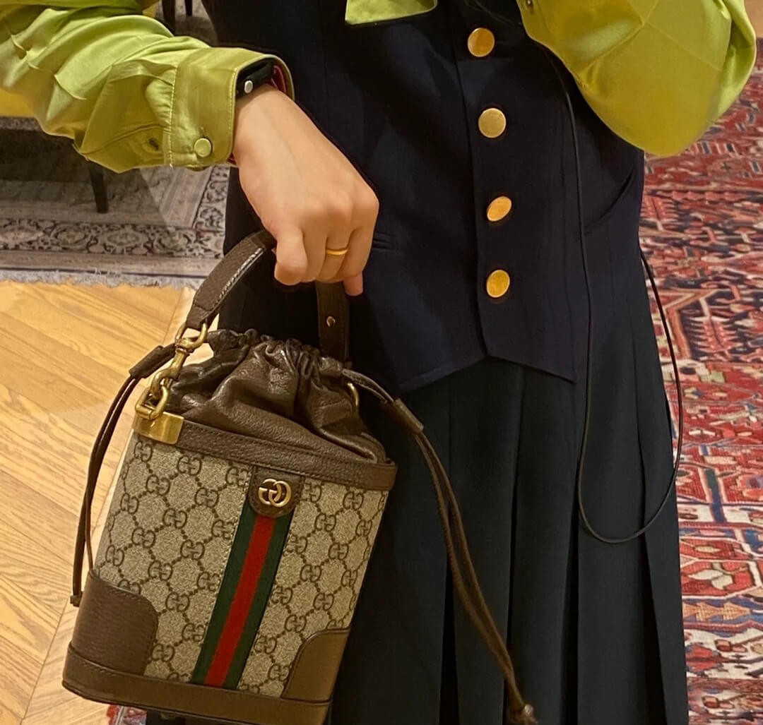 Gucci Ophidia GG Bucket Bag 752583