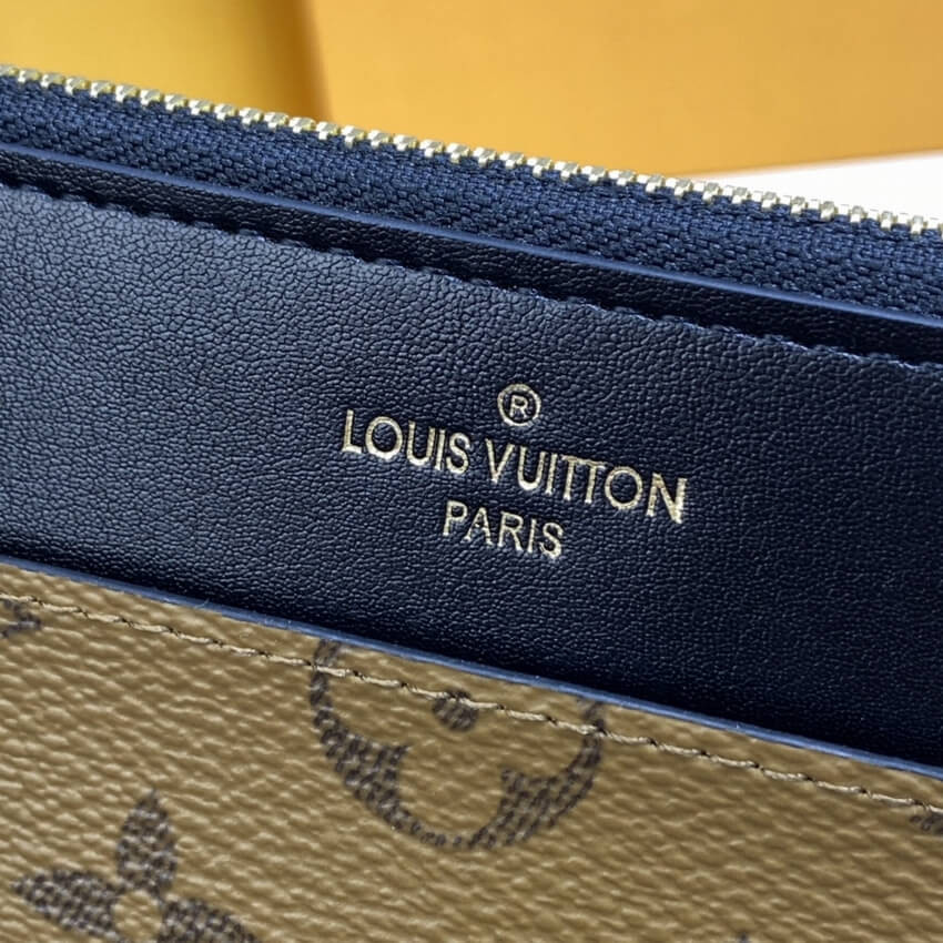 Louis Vuitton Monogram Reverse Slim Purse M80390
