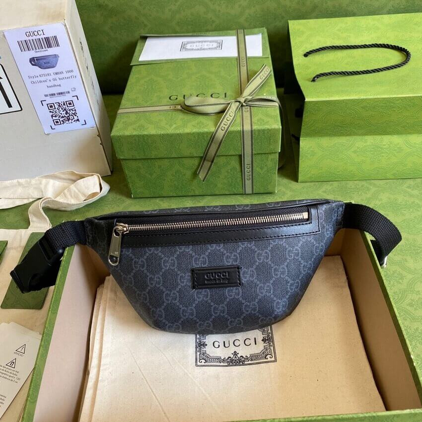 Gucci GG Black Belt Bag 675181