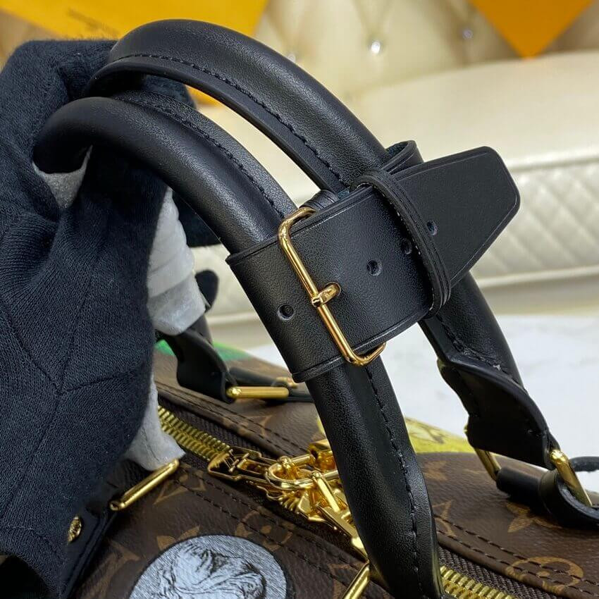 Louis Vuitton Monogram Cameo Printed Keepall Bandouliere 45 M59261