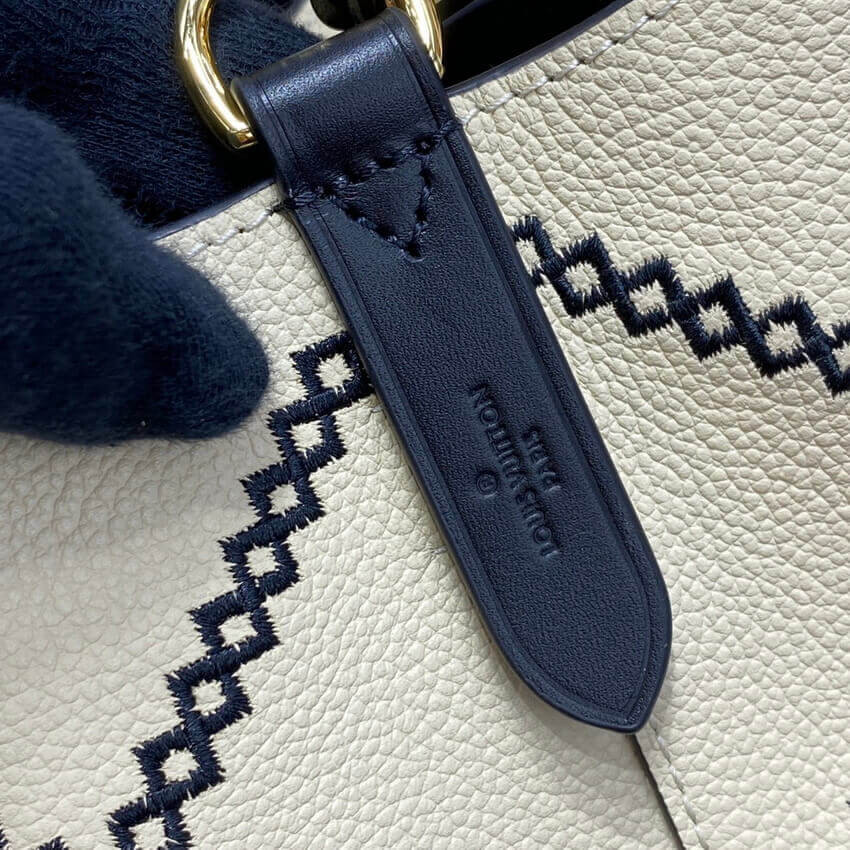 Louis Vuitton Neonoe MM M46023 Creme Beige/Black