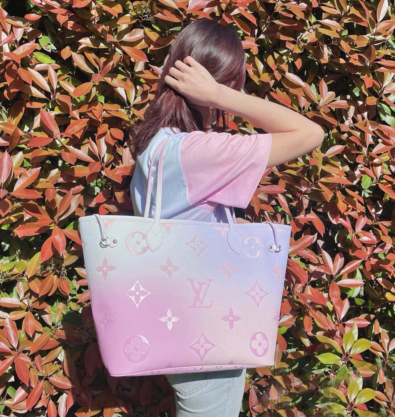 Louis Vuitton Neverfull MM M46077 Sunrise Pastel