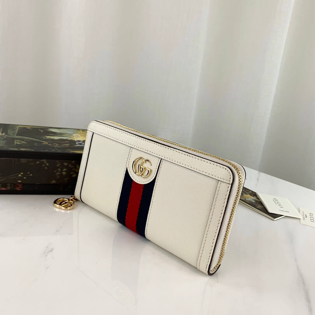 Gucci Ophidia Zip Around Wallet 523154
