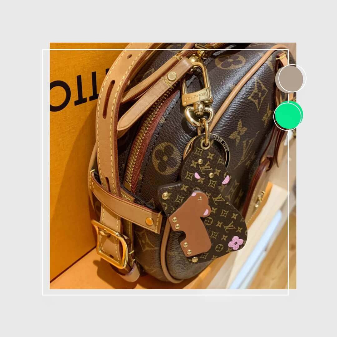 Louis Vuitton Mummy And Baby Bear Bag Charm And Key Holder M69558