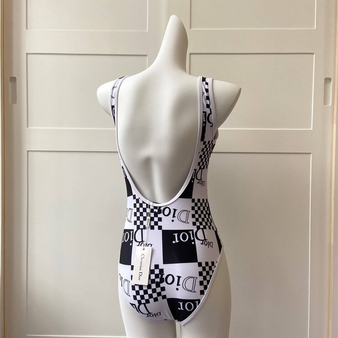 Dior Check One-Piece Swimsuit 259468
