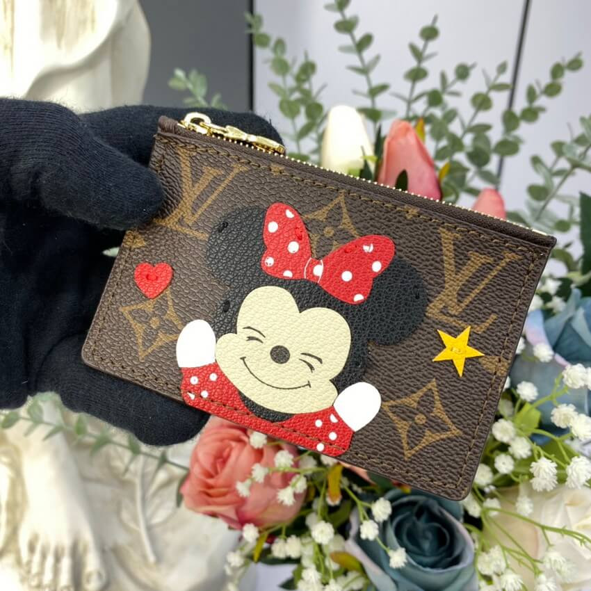 Louis Vuitton Minnie Mouse Coin & Card Holder