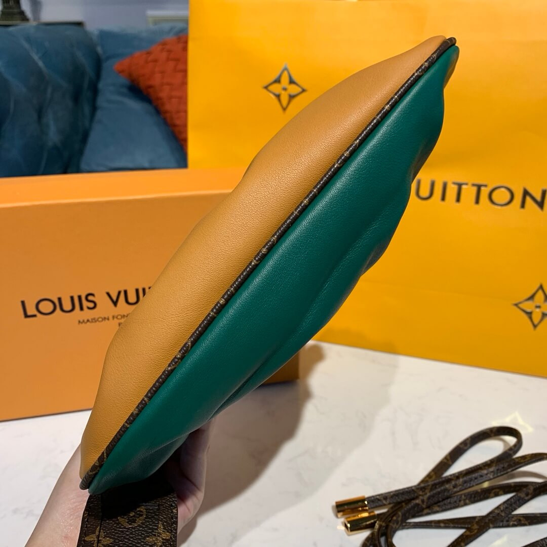 Louis Vuitton Monogram Boursicot EW M66606 Brown/Green