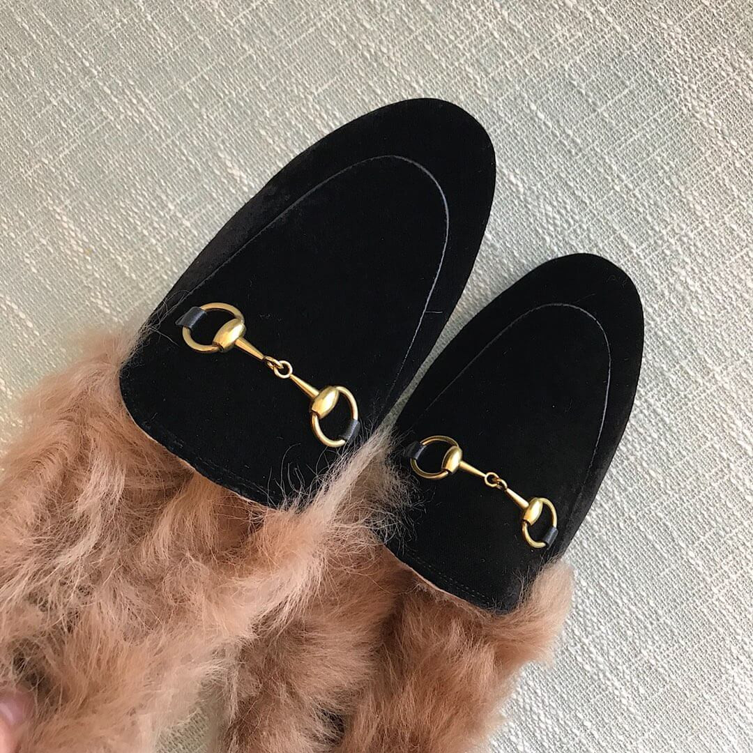 Gucci Velvet loafer 448655