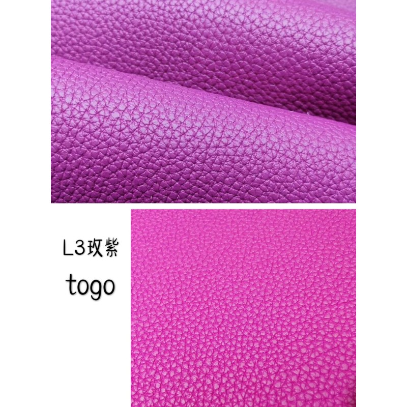Hermes makes exclusive leather Togo calfskin: purple