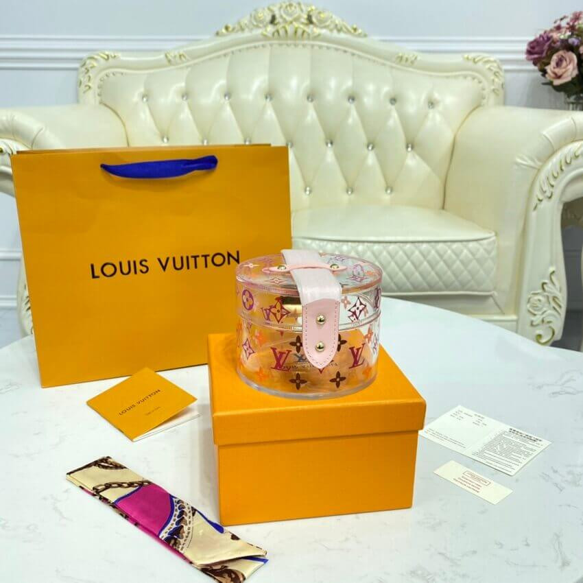 Louis Vuitton Plexiglass Scott Box Pink GI0362