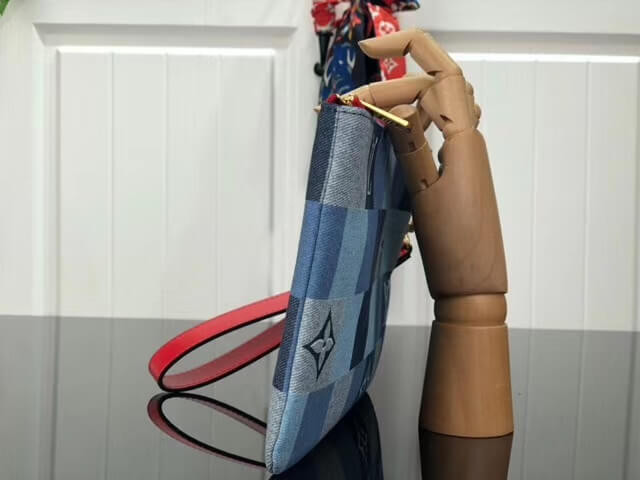 Louis Vuitton Monogram Denim Canvas City Pouch M68761