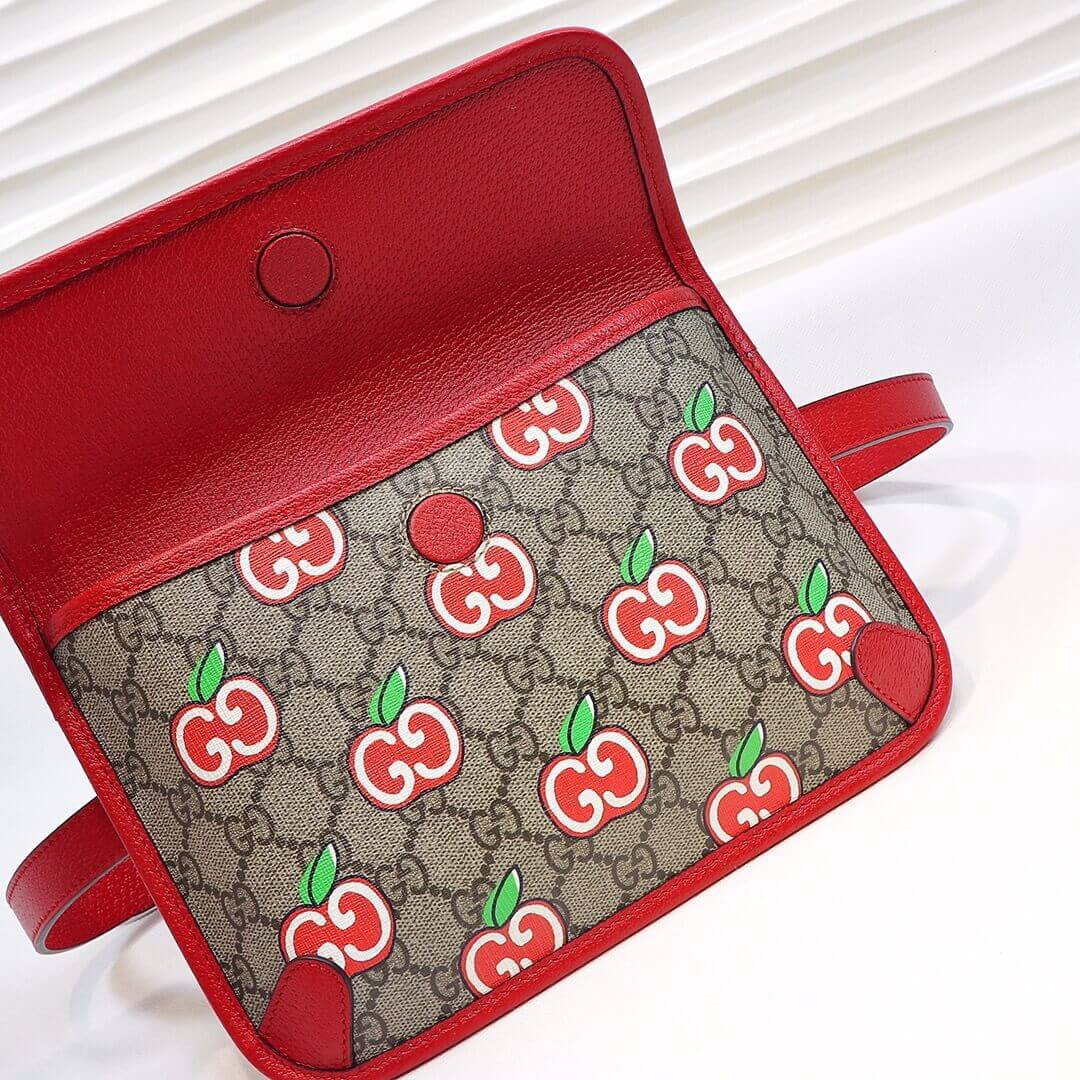 Gucci GG Apple Print Belt Bag 625233