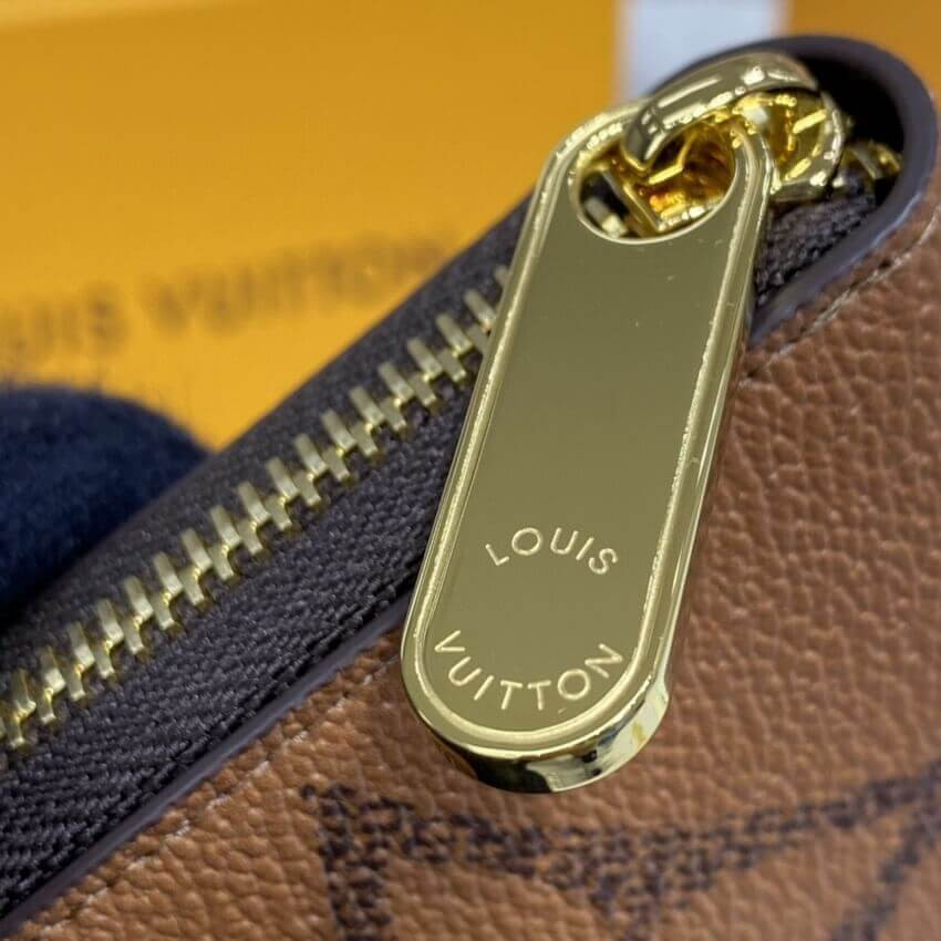 Louis Vuitton Monogram Reverse Canvas Zippy Wallet M69353