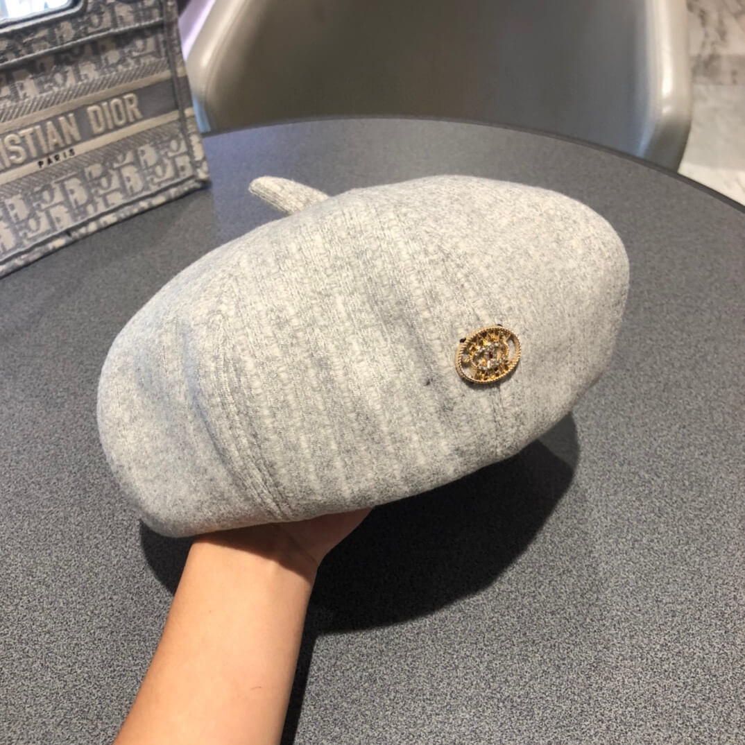 Chanel Wool Beret D015