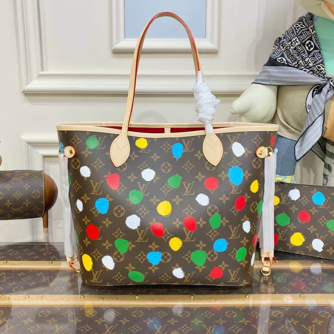 Louis Vuitton Yayoi Kusama Neverfull MM M46381