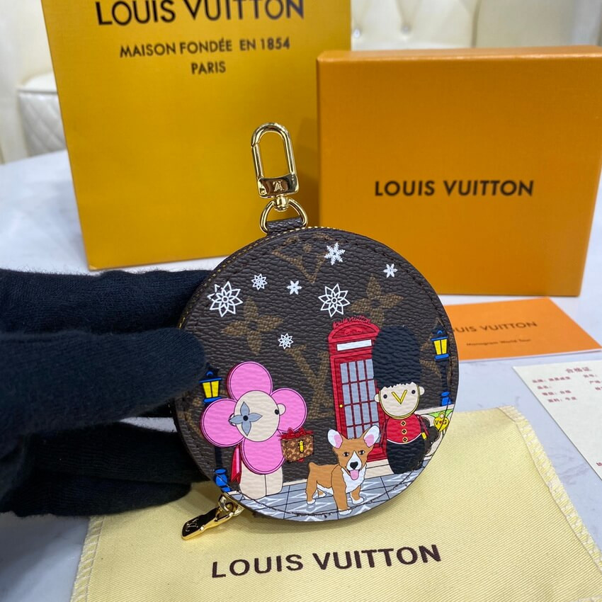 Louis Vuitton Monogram Round Coin Purse M80864C