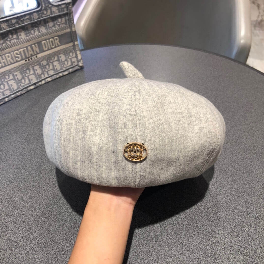 Chanel Wool Beret D015