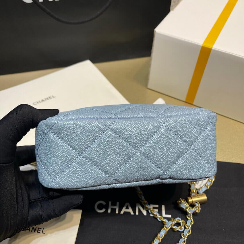 Chanel Grained Calfskin Camera Bag AS2856