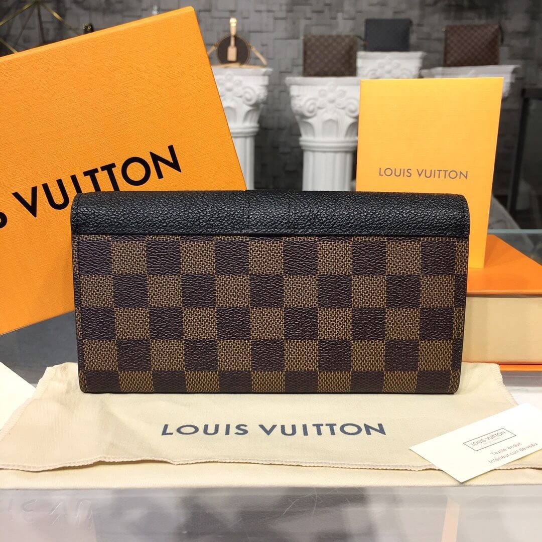 Louis Vuitton Damier Ebene Clapton Wallet N64449