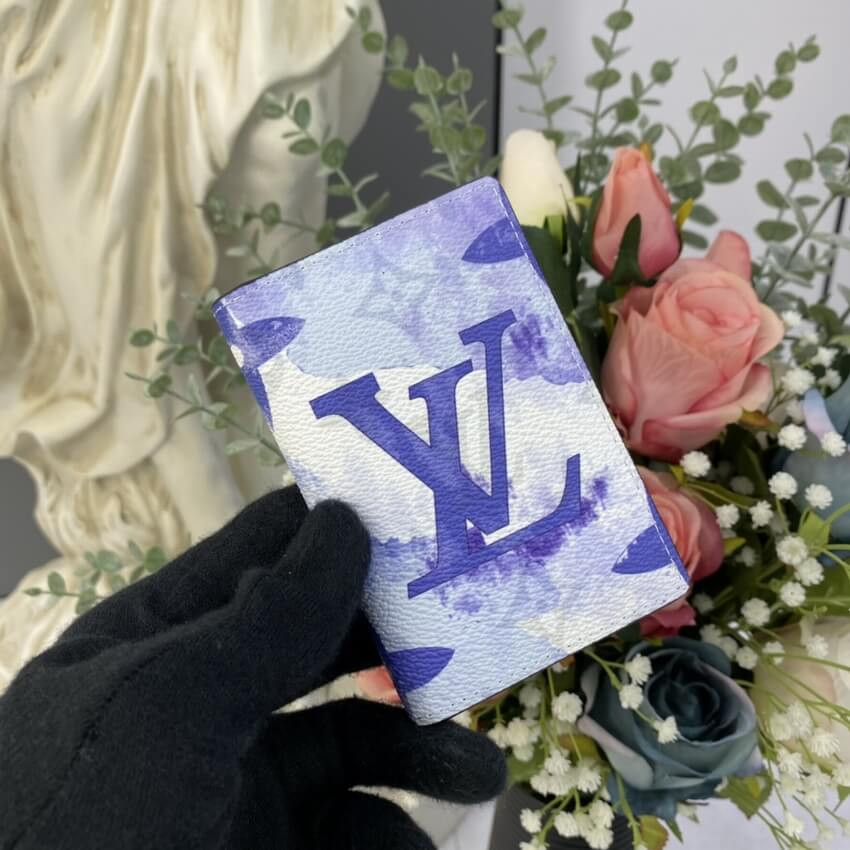 Louis Vuitton Blue Pocket Organizer M80455