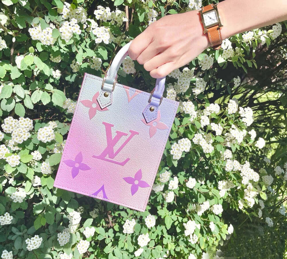 Louis Vuitton Petit Sac Plat M81341 Sunrise Pastel