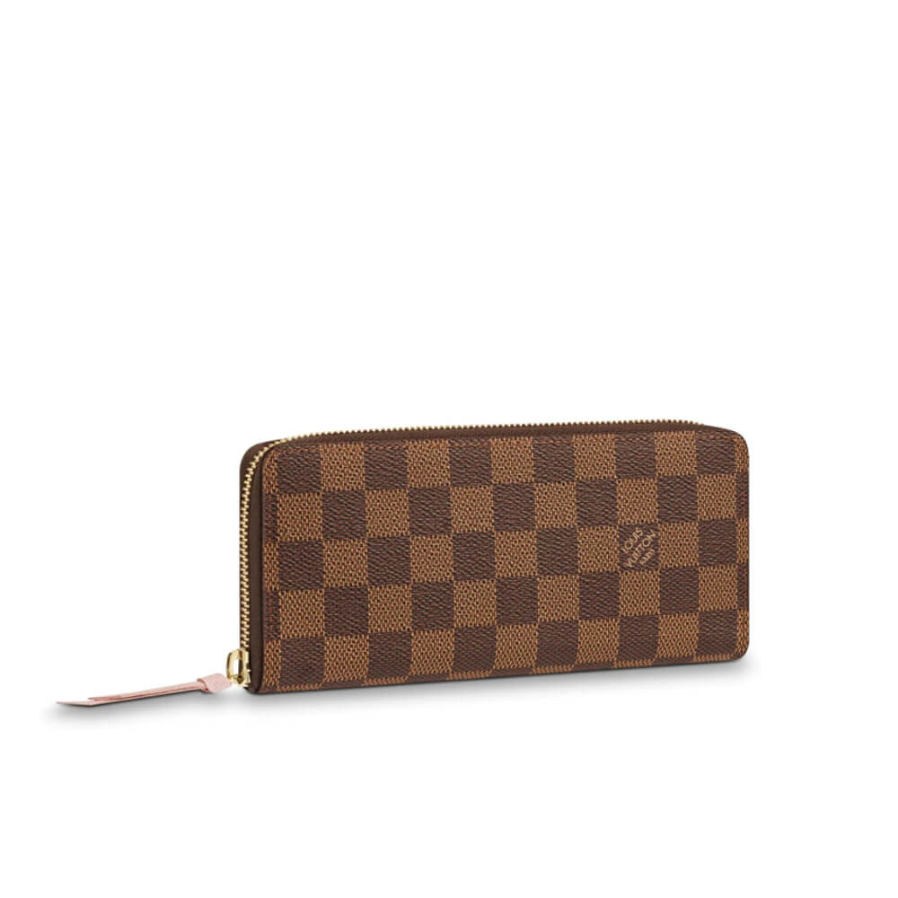 Louis Vuitton Damier Ebene Clemence Wallet N60534 N41626