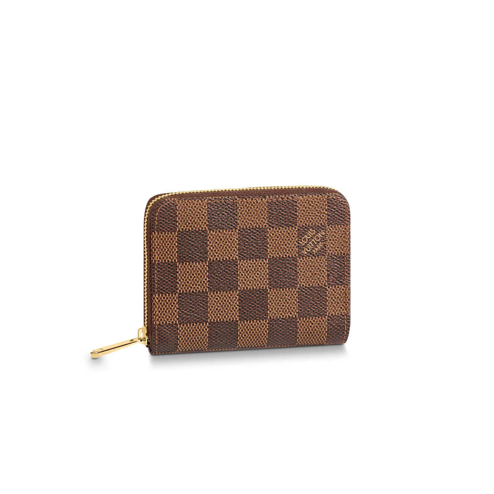 Louis Vuitton Damier Ebene Zippy Coin Purse N63070